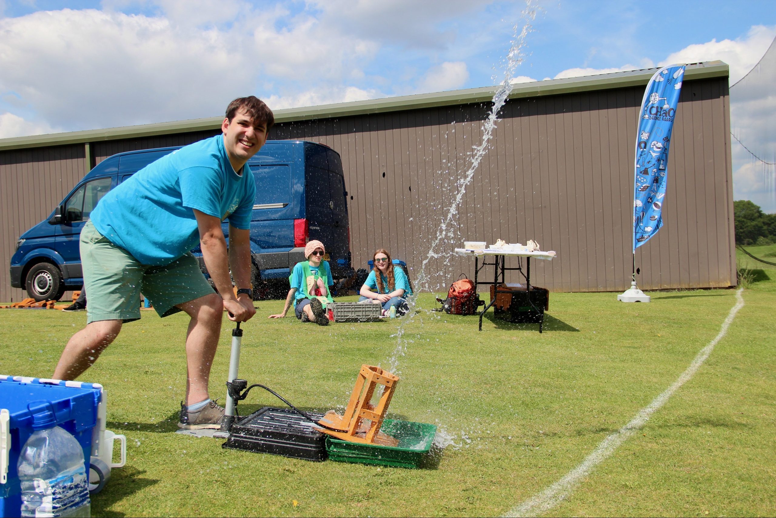 Launching Water Rockets