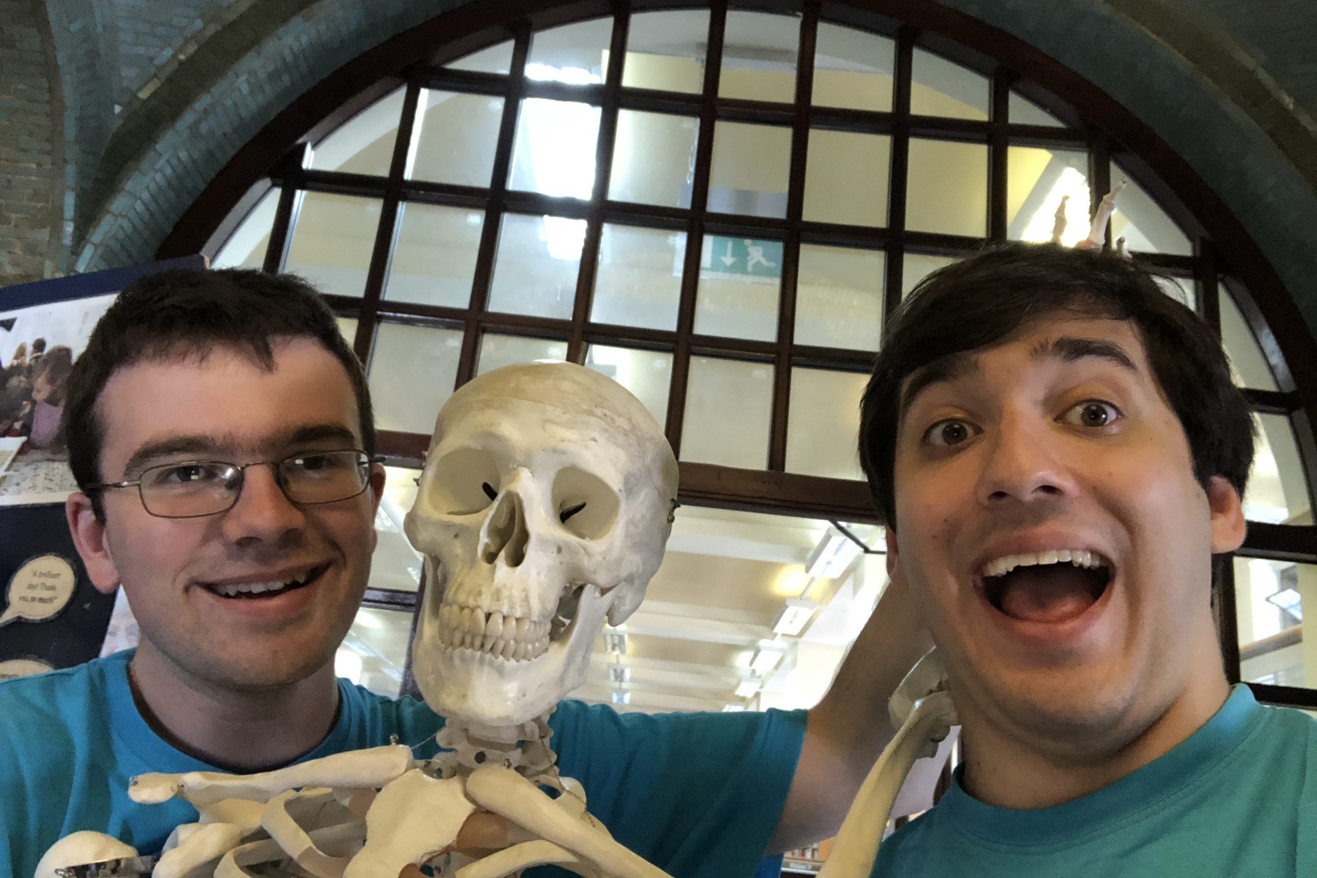 Taking Boris the Skeleton for a Walk