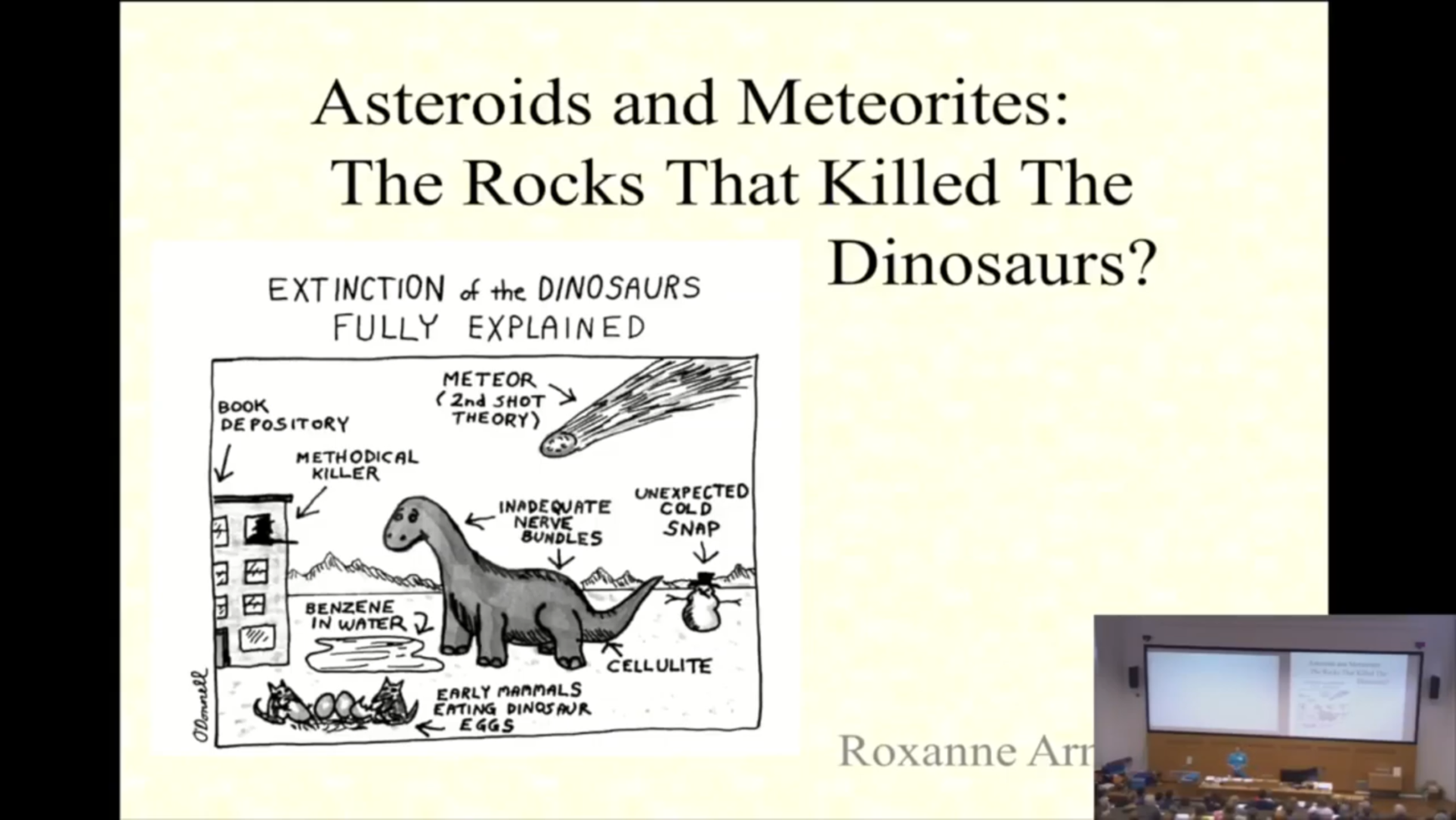 Asteroids and Meteorites: The Rocks That Killed The Dinosaurs?