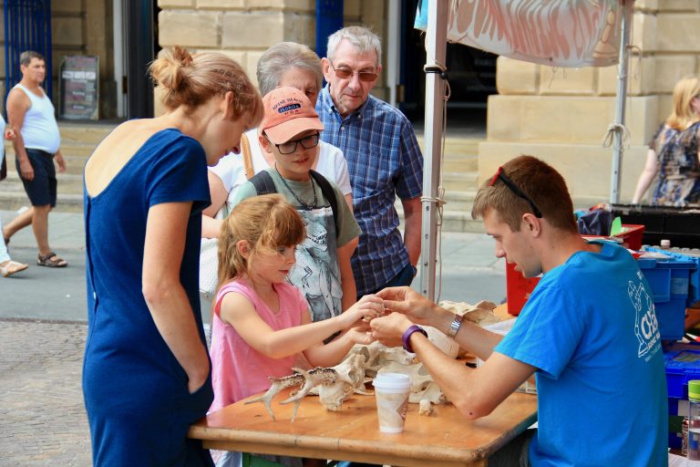 A CHaOS demonstrator at work
