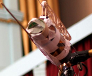 An air rocket up close